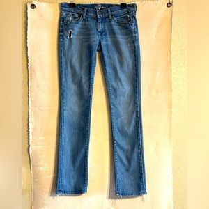 7 For All Mankind, Straight Leg. Women’s, Size:29.